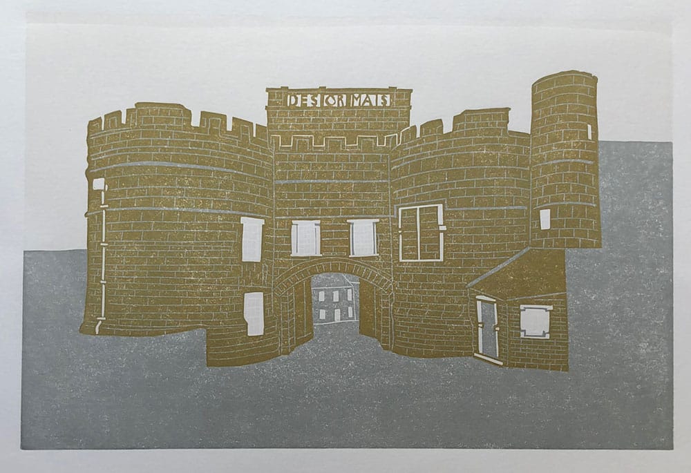 Skipton Castle : Keith Dickinson Printmaker in North Yorkshire