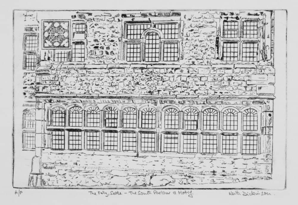South Parlour with Motif – The Folly, Settle : Keith Dickinson Printmaker in North Yorkshire