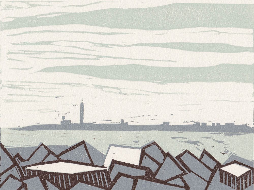 Faro de Punta Pechiguera : Keith Dickinson Printmaker in North Yorkshire