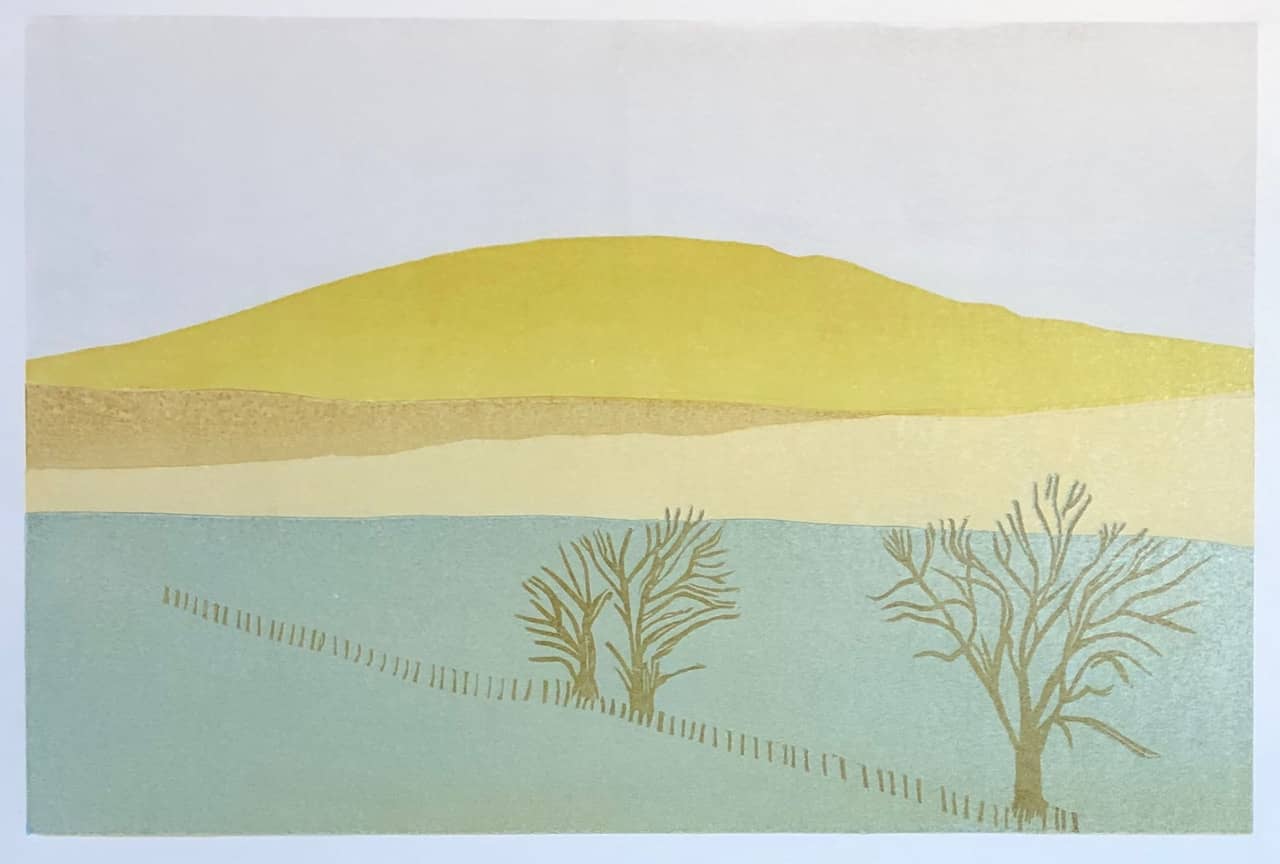 Ettrick Pen in Eskdalemuir : Keith Dickinson Printmaker in North Yorkshire