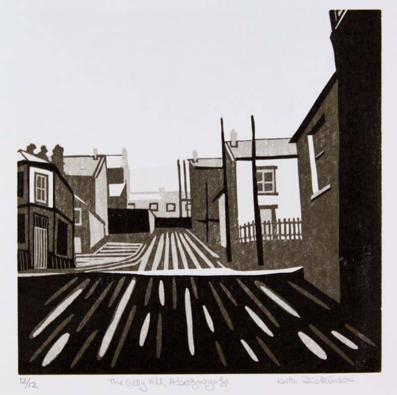 The Gelly Hill : Keith Dickinson Printmaker in North Yorkshire